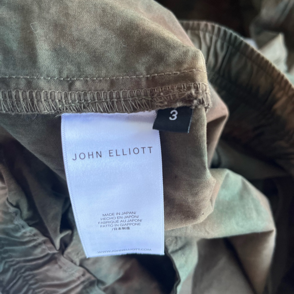 JOHN ELLIOT Cargo Pants Men Size 3 - Picture 3 of 4